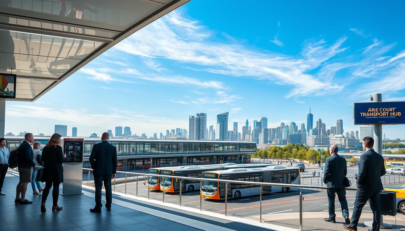 arle court transport hub​