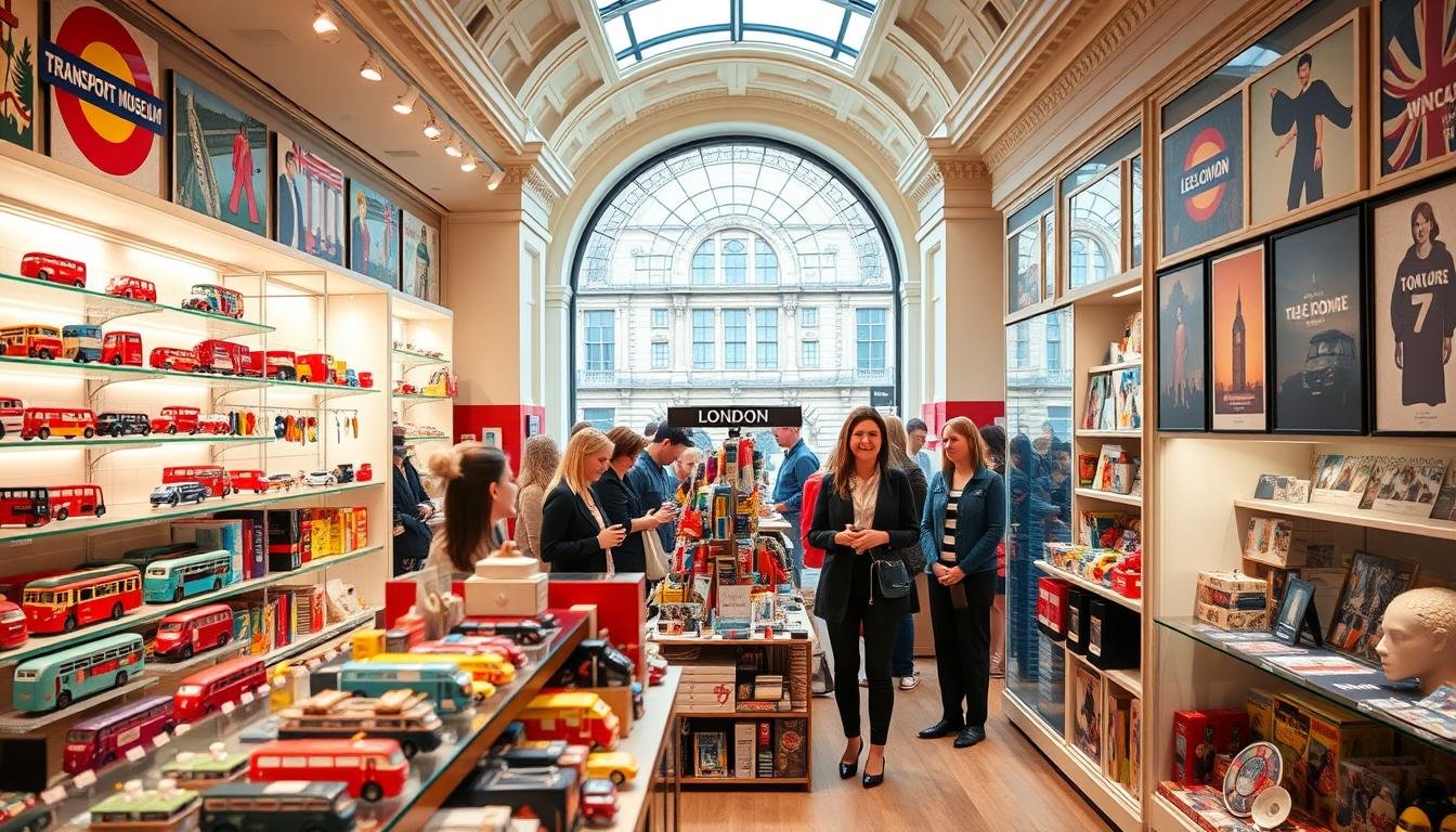 london transport museum shop