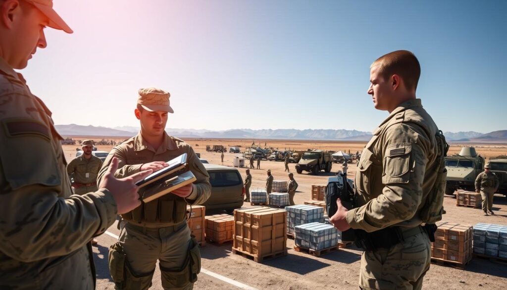 military logistics