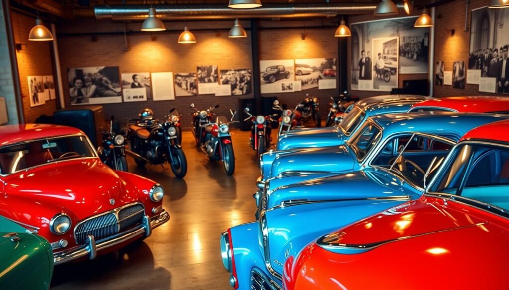 vintage vehicle collection