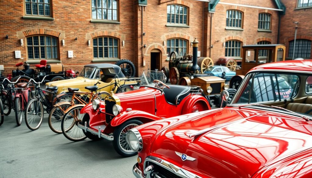 vintage vehicles display vintage vehicles display
