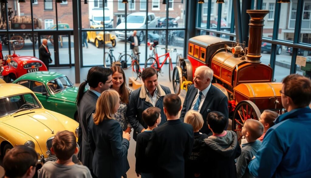volunteering at the transport museum in coventry