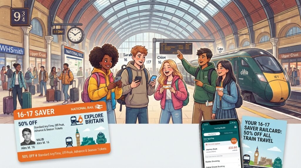 16-17 Saver Railcard Benefits 16-17 Saver Railcard Benefits