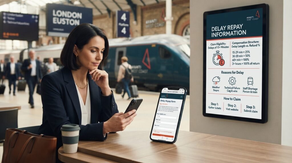 Avanti West Coast Delay Repay Information Avanti West Coast Delay Repay Information
