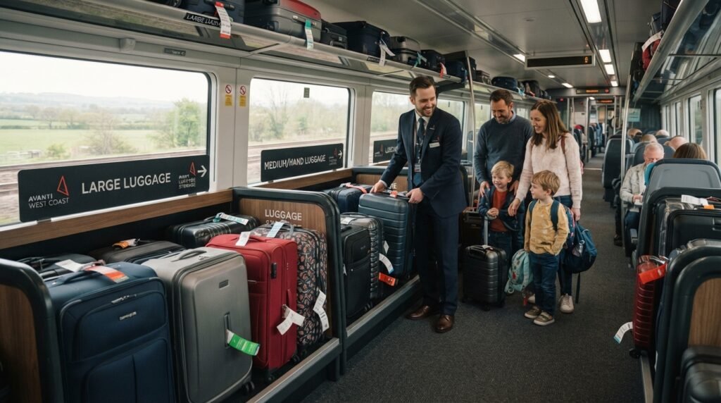 Avanti West Coast luggage storage options