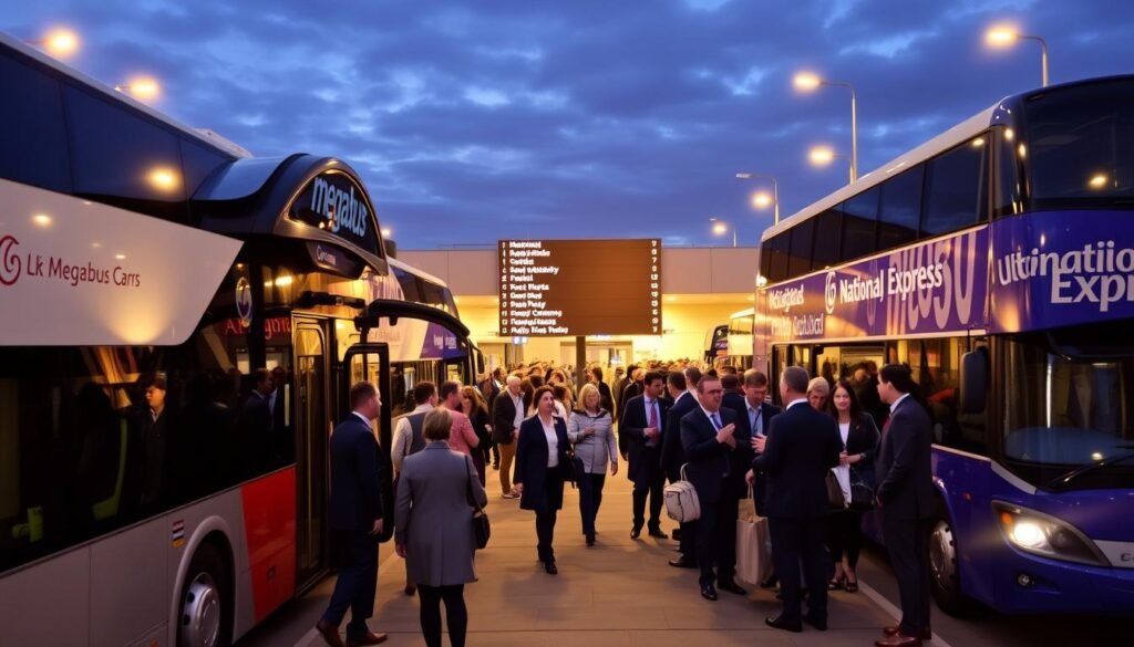 Coaches in the UK travel system