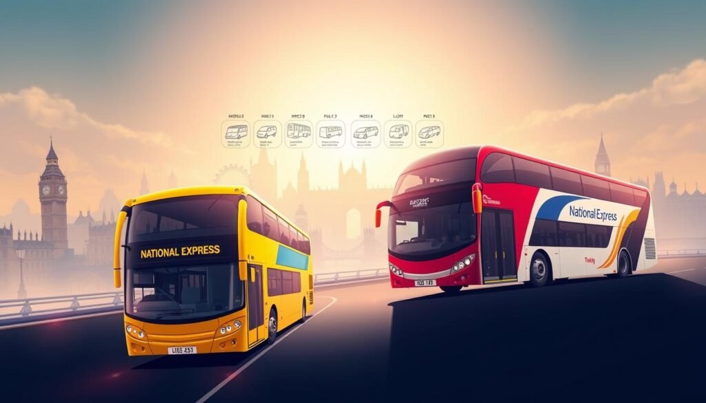 History and evolution of Megabus and National Express