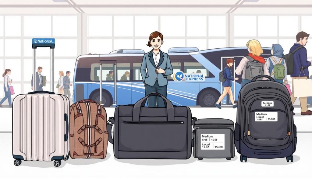 National Express luggage allowance details National Express luggage allowance details