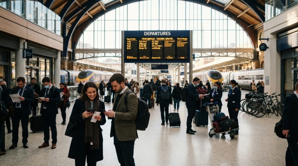Seasonal updates on train schedules and service changes