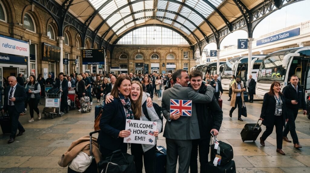 Victoria Coach Station Arrivals