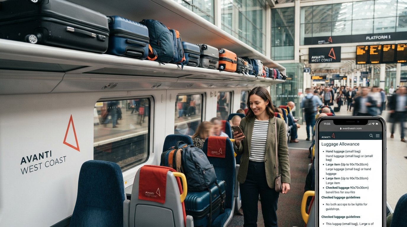 avanti west coast luggage allowance