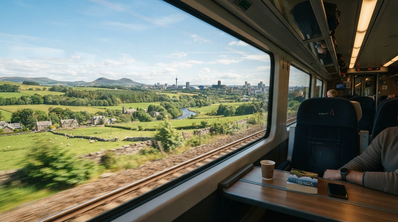london to glasgow train