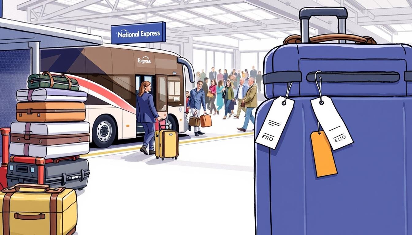 national express extra luggage cost