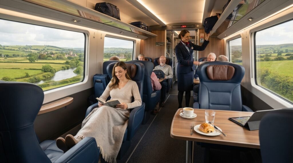 onboard comfort and service options