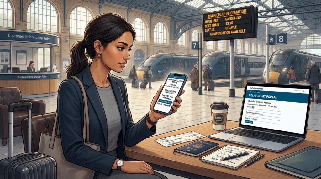 train delay compensation information train delay compensation information
