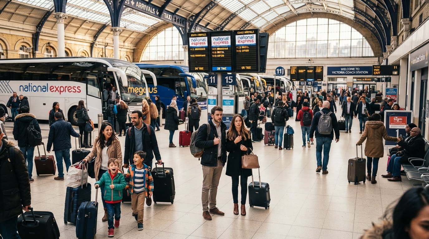 victoria coach station arrivals